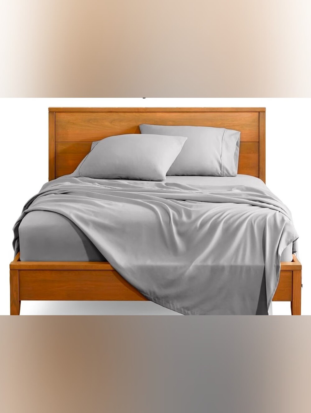 Soft Gray Sheet Set - Breathable Ultra-Soft Bedding